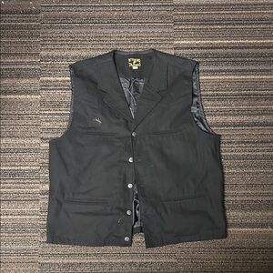 Men's Black Vest
